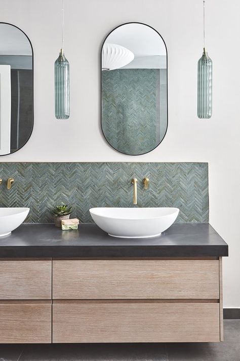 Splashback Bathroom, Victorian Terrace Extension, Terrace Extension, Blakes London, Bathroom Splashback, Tile Splashback, Splashback Tiles, Victorian Terrace, Bathroom Spa