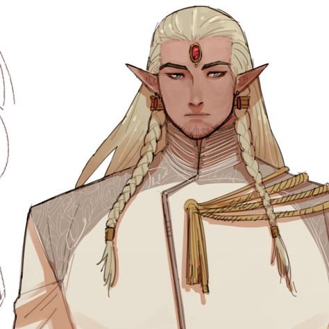 High Elf Character Design, Elf Dnd Character Male, Elf Male Character Design, Dnd Elf Male, Male Aasimar, High Elf Dnd, Dnd High Elf, High Elf Art, Elf Oc Male