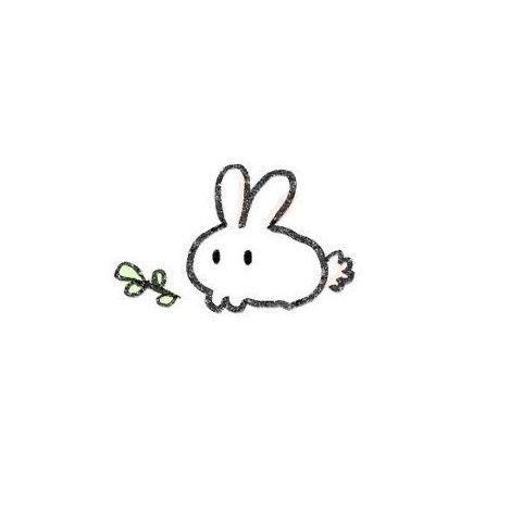 Bunny Easy Draw, Bunny Drawing Cute Easy, Mini Bunny Drawing, Bunny Doodle Aesthetic, Coquette Drawing Ideas Easy, Bunny Drawings Easy, Bunny Illustration Simple, Small Bunny Drawing, Easy Bunny Drawing Simple