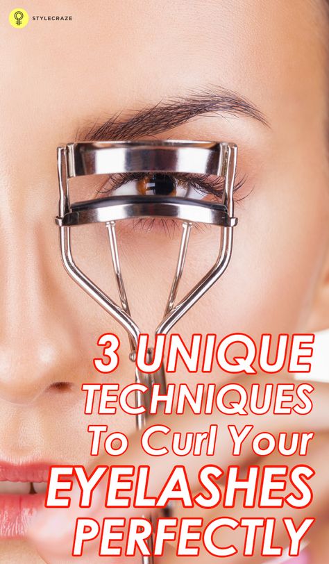 3 Unique Techniques To Curl Your Eyelashes Perfectly How To Get Perfect Eyelashes, Best Way To Curl Eyelashes, Eyelash Curling Tips, Curl Eyelashes Tips, Curling Eyelashes Tips, How To Curl Your Eyelashes, How To Curl Eyelashes, Eyelash Tutorial, Face Play