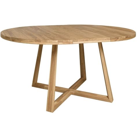 Mobilier d'intérieur > Meuble de salle à manger > Table à manger > Table extensible LES TENDANCES, Un mélange parfait de fonctionnalité et d'une élégance intemporelle pour cette table ronde extensible d'un diamètre de 120 cm. Elle sera parfaite pour embellir votre salle à manger ou votre cuisine.Elle transforme n'importe quelle pièce en un lieu lumineux et accueillant. Elle est fabriquée en chêne massif naturel et écologique à partir d'un bois de chêne noble soigneusement sélectionné. La qualité Round Extendable Table, Open Table, Solid Oak Dining Table, Table Extensible, Table Ronde, Oak Dining Table, Wood Rounds, Extendable Dining Table, Nordic Style