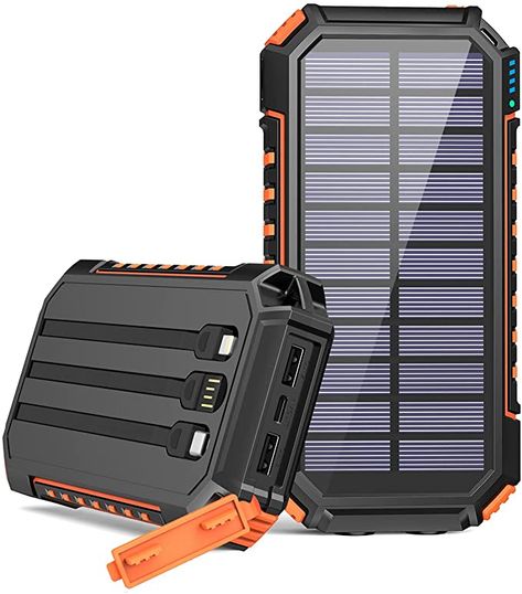 Portable Phone Charger, Solar Power Bank, Samsung Tablet, Solar Charger, Rv Camping, Phone Charger, Led Flashlight, Battery Pack, Power Bank