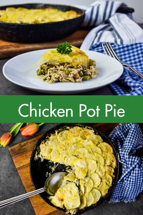 Wildfit Spring Recipes, Wildfit Spring, Wildfit Recipes, Comfort Food Dinners, Healthy Chicken Pot Pie, Food Dinners, Become Healthier, Chicken Pot Pie Recipe, Fit Recipes