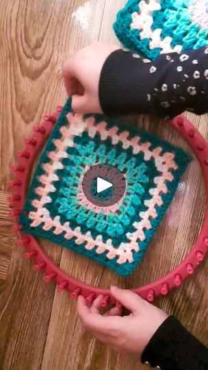 1.1M views · 3.6K reactions | Crochet granny square #crochet #granny #square | Knitting loom eljammari | Knitting loom eljammari · Original audio Granny Square Loom Knitting, Loom Knit Granny Squares, Knitting Loom, Loom Knit, Crochet Granny Square, Knitting Videos, Square Crochet, Granny Squares, Crochet Granny