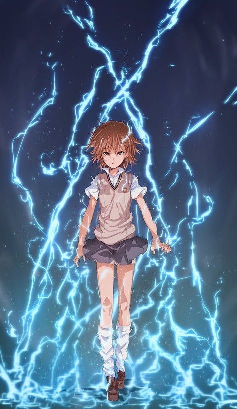 Mikoto Misaka, Misaka Mikoto, A Certain Magical Index, A Certain Scientific Railgun, Art Manga, Manga Pictures, Anime Kawaii, An Anime, Anime Background