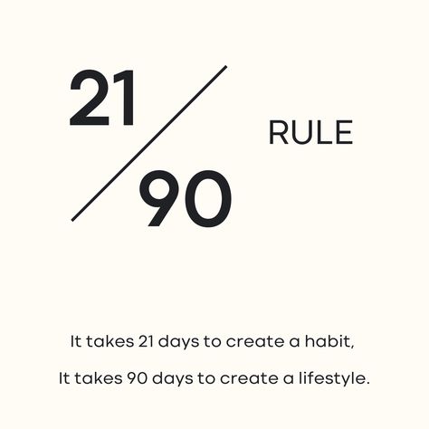 Gym Habits, Create New Habits, Week Goals, Habit Change 21 Days, Create Good Habits, How To Create A Habit, 21 Day Habit, Lifestyle Change, Small Goals