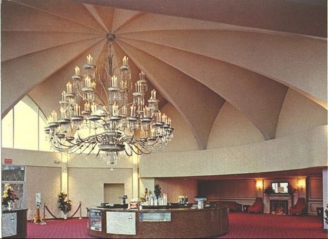 Interior of the Glenwood Theater 1968 via Postcard via Flicker Theatre Lobby, Memory Garden, Overland Park Kansas, City Downtown, Johnson County, City Pictures, Kansas City Missouri, Overland Park, The Eiffel Tower