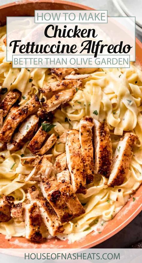 Applebees Alfredo Sauce, Best Chicken Fettuccine Alfredo, Grilled Chicken Alfredo Pasta, Chicken Fettuccine Alfredo Recipe, Fetuchini Alfredo, Fetuccini Alfredo, Alfredo Fettuccine, Fettuccine Alfredo Sauce, Applebees Recipes