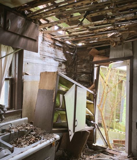 Scary Kitchen, Abandoned Kitchen, Midwest Aesthetic, Creepy Aesthetic, Pig Head, Dark Fantasy Artwork, Abandoned House, Biome, Ffa