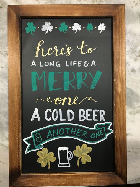 St Pats Chalkboard Art, Saint Patricks Day Chalkboard Ideas, Saint Patrick’s Day Chalkboard Art, St Pattys Day Chalkboard, St Patrick’s Chalkboard, Chalkboard Boarders, St Patricks Day Chalkboard Ideas, St Patrick’s Day Chalkboard Art, St Patricks Chalkboard Art