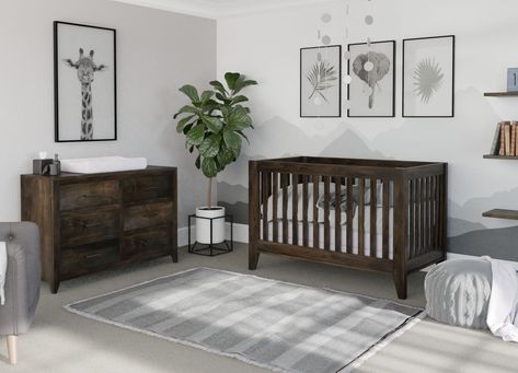 Create a cozy and safe haven for your little one with our nursery furniture collection, handcrafted by skilled Amish artisans in the USA. 🌟👶 Each piece is made with love and precision, ensuring durability, beauty, and a touch of timeless charm. Give your baby the best start in life with furniture that's as special as they are. #TheAmishHouse #NurseryFurniture #HandcraftedWithLove #AmishCraftsmanship #MadeInUSA #BabyRoom #TimelessDesign #QualityCraftsmanship #BabyFurniture #NurseryDecor #Cus... Brown Crib, Rustic Log Furniture, Baby Cribs Convertible, Wood Nursery, Youth Furniture, Barnwood Furniture, Solid Wood Dresser, Quarter Sawn White Oak, Outdoor Bedroom