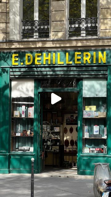 Food ~ Flowers ~ France on Instagram: "The moment your heart races as you see the famous green and yellow E.Dehillerin @e_dehillerin sign from across the street and finally step inside.  Pure magic for the cook! ✨

#paris #edehillerin #forthecook #parisfrance #forthesoul #frenchcook #frenchcopper #frenchkitchen #kitchenshop" Square Du Vert Galant Paris, E. Dehillerin Paris, French Street Food Paris, Le Consulat Paris, French Rolling Pin, Food Flowers, Rue Saint Dominique Paris, Paris Travel Tips, Paris Shopping