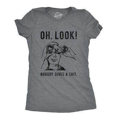 Great Shopping Womens Oh Look Nobody Gives A Tshirt Funny Sarcastic Mocking Novelty, Women's Top Graphic Tee Sayings Funny Shirts, Sassy Shirts For Women Party, Sarcastic Tshirts For Women, Sarcastic Cricut Shirts, Funny Cricut Shirts Sarcastic Me, Sassy Shirts For Women, Cool Shirts For Girls, Nerdy Shirts, Funny Shirts Women