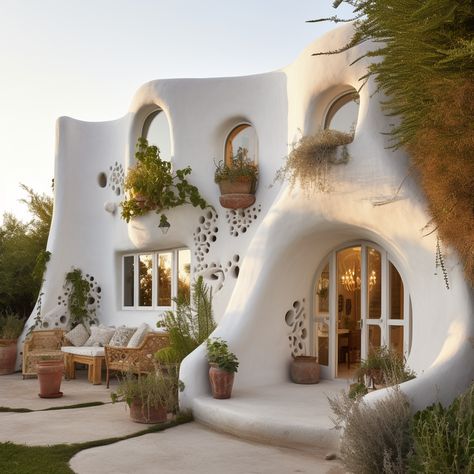 Cob House Plans, Bathroom Boho, Wall Paint Color, Decor Living Room Ideas, Organic House, Earthship Home, Mud House, Room Decor Living Room, Adobe House