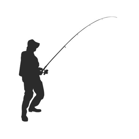 Silhouette of fishing fisherman #AD , #AD, #Paid, #fisherman, #fishing, #Silhouette Fishing Silhouette, Fly Fishing Art, Fish Silhouette, Fathers Day Crafts, Architecture Photo, Fish Art, Photo Design, Graphic Image, Logo Icons