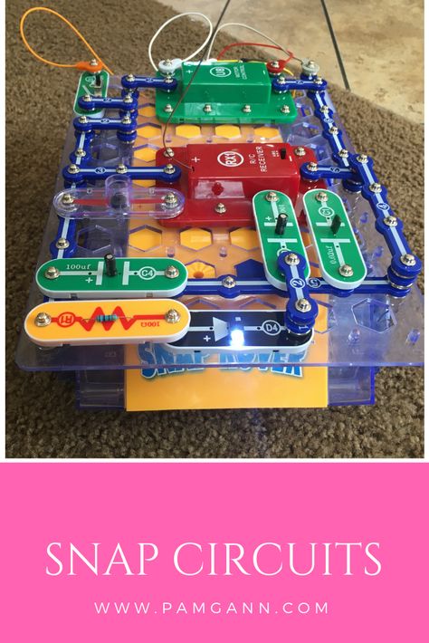 This mom's honest feelings about the Snap Circuits Jr and Snap Circuits RC Snap Rover. What I like and what I wish were a little different. It has been a great tool for learning electricity for this robot loving family. Snap Circuits Projects, Snap Circuits Lesson Plan, Preschool Technology, Elementary School Science, Snap Circuits, Pilot Wife, Flying With Kids, How To Start Homeschooling, Electronics Projects Diy