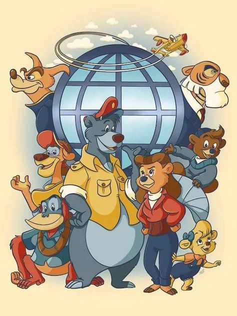 Disney Afternoon, Male Cartoon Characters, Nostalgia Art, School Cartoon, Mickey Mouse Art, Morning Cartoon, Duck Tales, Classic Cartoon Characters, 90s Cartoon