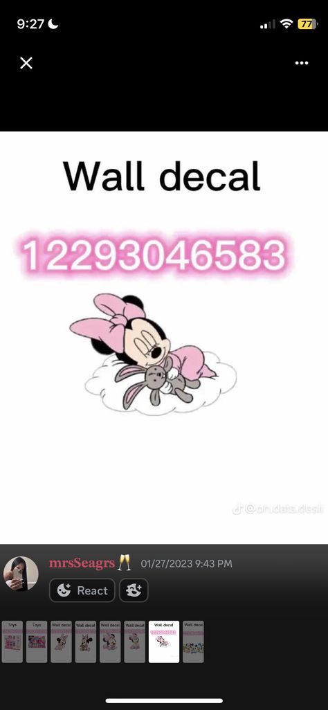 Decals For Walls Bloxburg, Bloxburg Minnie Mouse Room, Minnie Mouse Codes For Bloxburg, Bloxburg Disney Princess Decal Codes, Bloxburg Minnie Mouse Codes, Disney Princess Decals Bloxburg, Bloxburg Minnie Mouse Decals, Princess Decals Bloxburg, Disney Decals Bloxburg