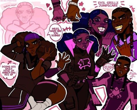 Prowler X Byte, Miles X Byte, Miles 42 X Margo, Miles Morales X Spider Byte, Spider Byte Spiderverse Fanart, Spider Byte X Miles 42, Miles 42 Prowler Fanart, Miles And Spider Byte, Miles X Spider Byte