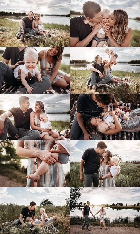 Fall Photoshoot Family, Photoshooting Ideas, First Family Photos, Summer Family Pictures, Baby Family Pictures, Cute Family Photos, Family Photos With Baby, Fall Family Portraits, Family Photoshoot Poses