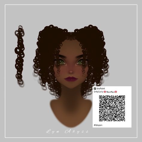 Ibis Paint Brushes Curly Hair, Ibis Paint X Curly Hair Brush, Natural Hair Brush Ibis Paint, Ibis Paint X Curly Hair Qr Code, Ibispaintx Hair Brush, Curly Hair Codes Ibis Paint, 4c Hair Brush Ibis Paint, Curly Hair Pen Ibis Paint, Ibispaintx Brushes Curly Hair