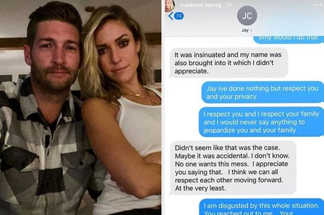 Here's Everything You Need To Know About The Extremely Messy And Complicated Feud Between Kristin Cavallari, Jay Cutler, And Madison LeCroy Kristin Cavallari Jay Cutler, Kristin Cavallari Hair, Madison Lecroy, Kristen Cavallari, Apple Pie Oatmeal, Carrot Cake Oatmeal, Jay Cutler, A Healthy Breakfast, I Respect You