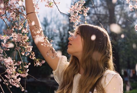 Cherry Blossom Girl Cherry Blossom Girl, Miss A, Photoshoot Inspiration, Photography Blog, Beautiful Photography, Spring Time, Lifestyle Blog, Cherry Blossom, Photography Poses