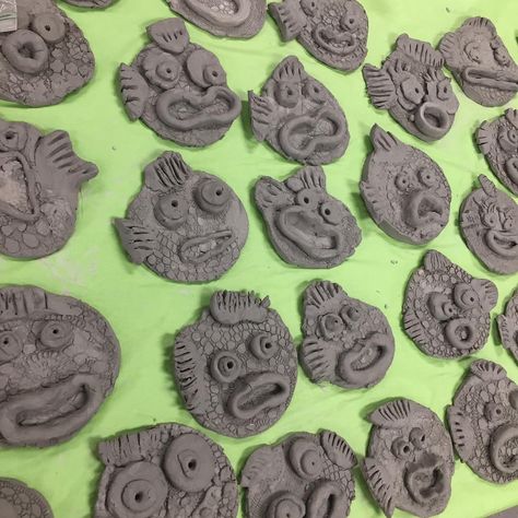 These kindergarten clay fish express all the emotions I go thru while teaching clay in 30 minutes😳🥵🤪😮😵 also, swipe left to see the fish… Clay Fish For Kids, Fish Clay, Clay Projects For Kids, Clay Lesson, Cassie Stephens, Clay Fish, Art Camp, Kids Fishing, The Emotions