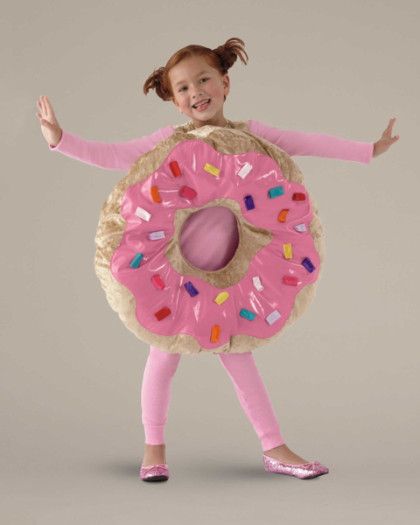 Donut Costume, Costume Toddler, Play Your Cards Right, Food Costumes, Pink Donut, Morning Activities, Sprinkle Donut, Baby Costume, Pink Frosting