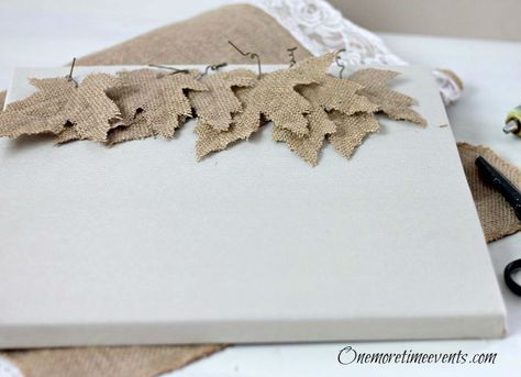 Burlap wall art supplies Burlap Diy, Burlap Wall Art, Burlap Art, Burlap Wall, Burlap Canvas, Painting Burlap, Diy Burlap, Autumn Crafts, Easy Projects