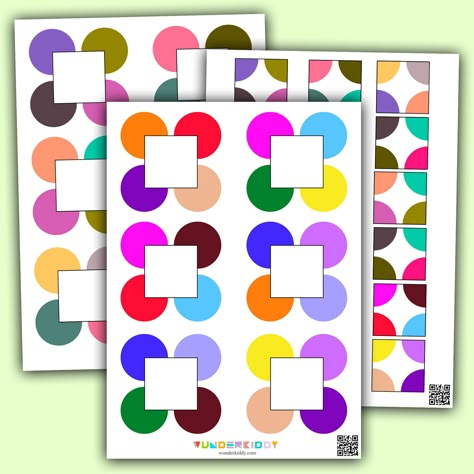 The color recognition activity for preschoolers Circle help children develop attention, logical thinking, and color perception. The task is to match the cards to complete the colored circles and get the correct picture. Print out the pattern activity sheets for preschoolers and cut out all the cards on a separate page. Then invite your child to look carefully at the worksheets with uncompleted circles and notice the empty cells that need to be filled in to make four full circles. Each circle ... Pattern Games For Preschoolers, Logical Thinking Activities Preschool, Cognition Activities For Preschoolers, Logical Thinking Activities For Kids, Activity On Circle Shape, Logic And Critical Thinking, Handwriting Worksheets For Kids, Printable Math Games, Printable Games For Kids