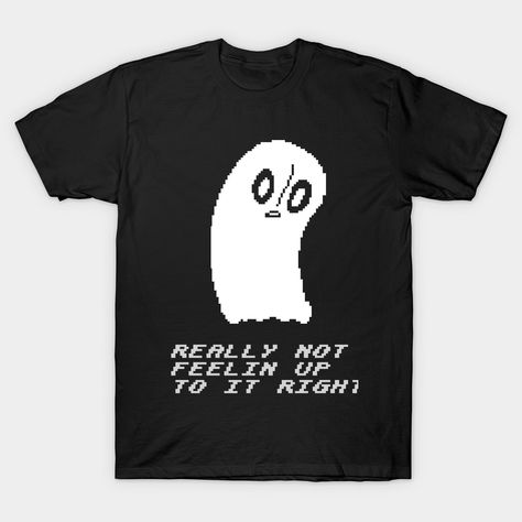 Undertale Clothes, Undertale Napstablook, Undertale Shirt, Geeky Fashion, Weird Fashion, Mens Trends, Stylish Outfits, Print T Shirt, V Neck T Shirt