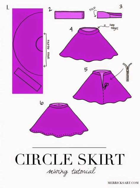 DIY FRIDAY: CIRCLE SKIRT TUTORIAL | Merrick's Art Circle Skirt Pattern Diy, Easy Circle Skirt, Diy Skirt Tutorial, Make A Circle Skirt, Diy Circle Skirt, Circle Skirt Tutorial, Circle Skirt Pattern, Christmas Tree Skirts Patterns, Merricks Art