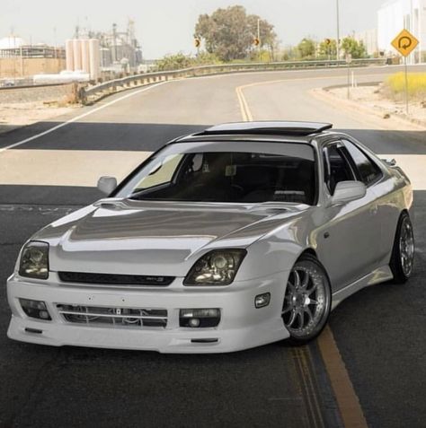 1997 Honda Prelude, Honda Prelude 5th, Prelude Honda, Raw Aesthetic, Old Vintage Cars, Stance Cars, Drifting Cars, Honda Prelude, Nissan Silvia