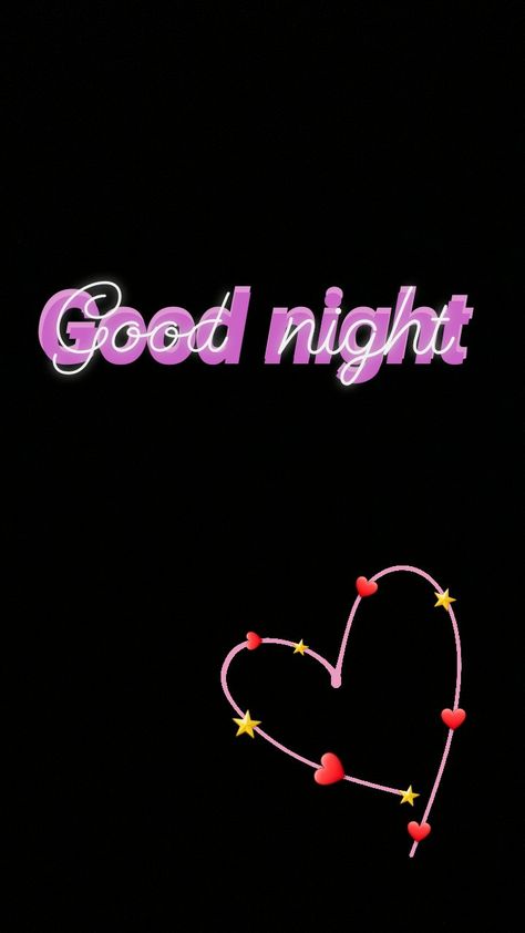 Good night ❤💫 Good Night Snap Ideas, Good Night Snap Streak, Good Night Snapchat Ideas, Good Night Streak, Good Night Snapchat, Good Night Instagram Story, Night Story Instagram, Goodnight Wallpaper, Good Night Snap