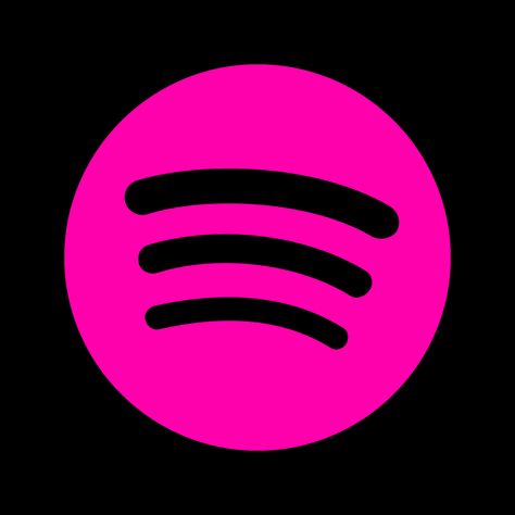 Hot Pink app icon created on Canva Icon Rose, Spotify Logo, Pink App Icon, Spotify Icon, Hot Pink Wallpaper, Y2k Photos, Y2k Icons, Widget Icons, Icon Ideas