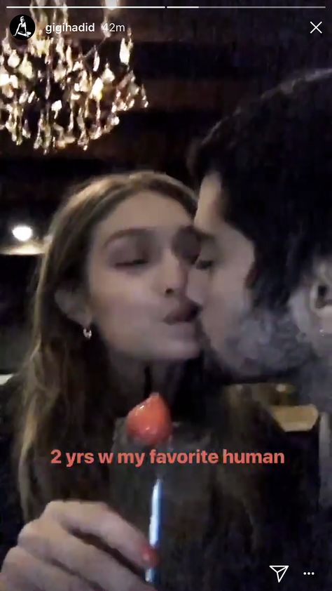 Gigi Hadid Zayn Malik Celebrate Two-Year Anniversary With a Kiss 3 Year Anniversary Captions Instagram, 2 Year Anniversary Quotes, Gigi Hadid Zayn Malik, Gigi Hadid Zayn, Anniversary Quotes For Him, Gigi Hadid And Zayn, Boyfriend Instagram, Anniversary Boyfriend, Two Year Anniversary