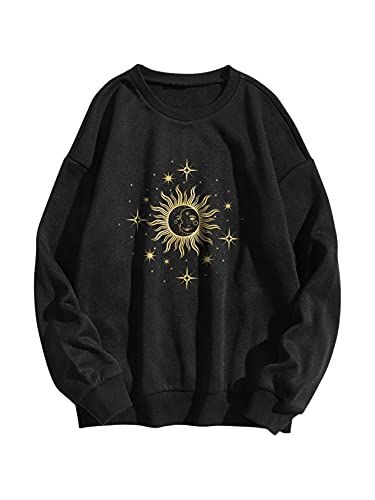 Lily's Amazon Page Hippie Fits, Harajuku Sweatshirt, Canada Fashion, Velvet Sweatshirt, Oversize Pullover, Fall Hoodies, Casual Pullover, Long Sleeve Casual, Printed Sweatshirts