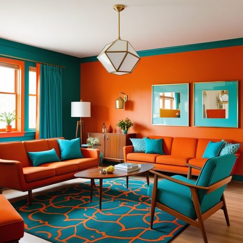 27 Stunning Burnt Orange Living Room Ideas for a Warm and Inviting Space - Style Zuri Burnt Orange Living Room Ideas, Orange Accents Living Room, Orange Living Room Ideas, Orange Leather Sofas, Burnt Orange Living Room, Orange Living Room, Teal Trim, Teal Living Rooms, Orange Home Decor