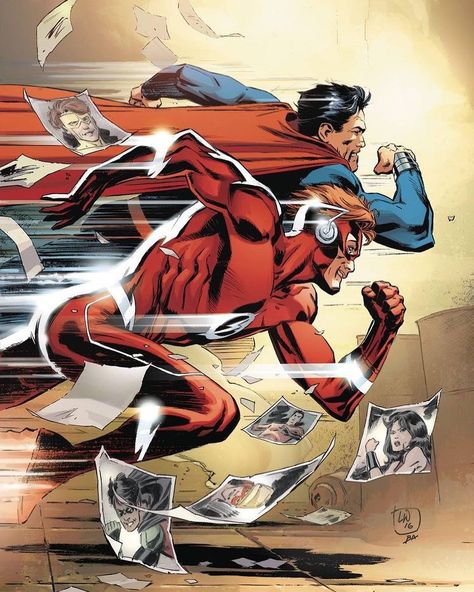 Wally West vs Superman | Who wins this one? | #flash #superman Flash Vs, Superman Gifts, Flash Comics, Dc Comics Wallpaper, Wally West, Kid Flash, Univers Dc, Dc Collectibles, Arte Dc Comics