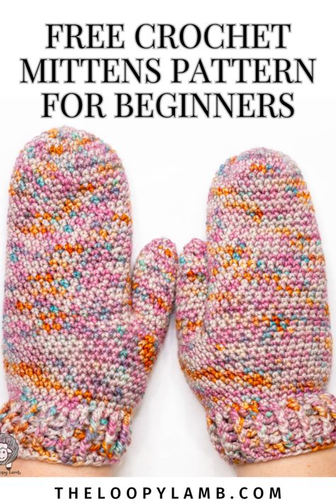 Make cozy, beginner-friendly crochet mitts with the One Hank Wonder crochet mittens free pattern! These easy mittens are designed to work up quickly with one skein of worsted weight yarn. The one piece crochet mittens design is ideal for beginners, with clear instructions to adjust sizing for a custom fit. Whether you’re crafting for gifts, markets, or just for fun, this crochet mittens pattern is a must-try. Click through to view the free pattern and start today! Crochet Mittens Worsted Weight Yarn, One Piece Crochet Mittens, Crochet Ladies Mittens Free Pattern, Adult Mittens Crochet Pattern Free, Beginner Crochet Mittens, Crochet Pattern Mittens, Beginner Crochet Mittens Free Pattern, Crochet Mitten Patterns Free, Easy Crochet Mittens Free Pattern