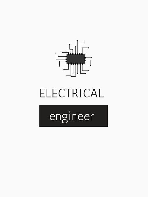 "Electrical Engineer" T-shirt by pankajmadhu | Redbubble Future Electrical Engineer Wallpaper, Electrical Engineering Wallpaper, Electrical Engineering Logo, Electrical Engineering Aesthetic, Electricity Aesthetic, Electric Engineering, Graduation Book, Engineering Notes, Im An Engineer