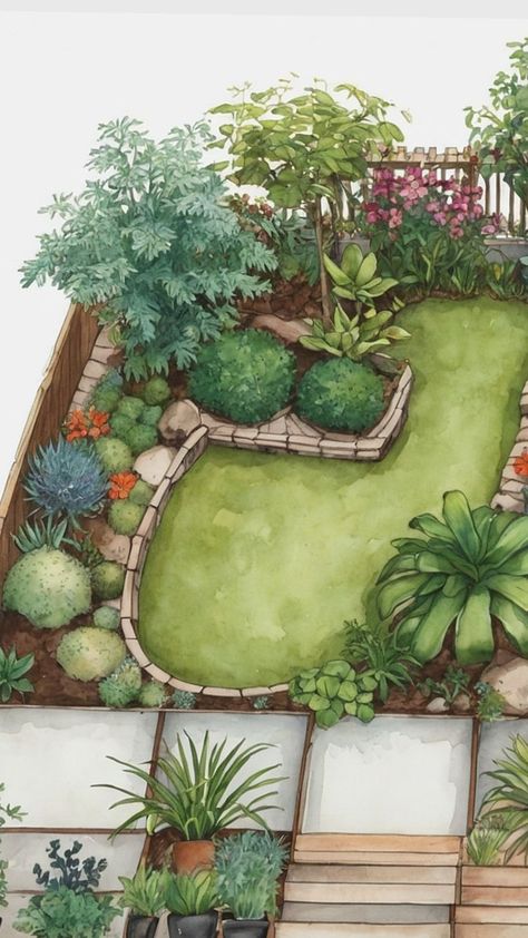 I did not make this Small Garden Layout Ideas, Small Garden Plans, Small Garden Layout, Backyard Garden Ideas, Strategic Design, Garden Planning Layout, Garden Layout Ideas, Flower Garden Plans, Cute Diy Room Decor