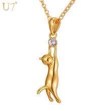 Cat Jewelry Necklace, Cat Necklace Gold, Cat Pendant Necklace, Cat Pendant, Cat Animal, Pendant Necklace Gold, Pendant For Women, Cat Pendants, Cat Jewelry