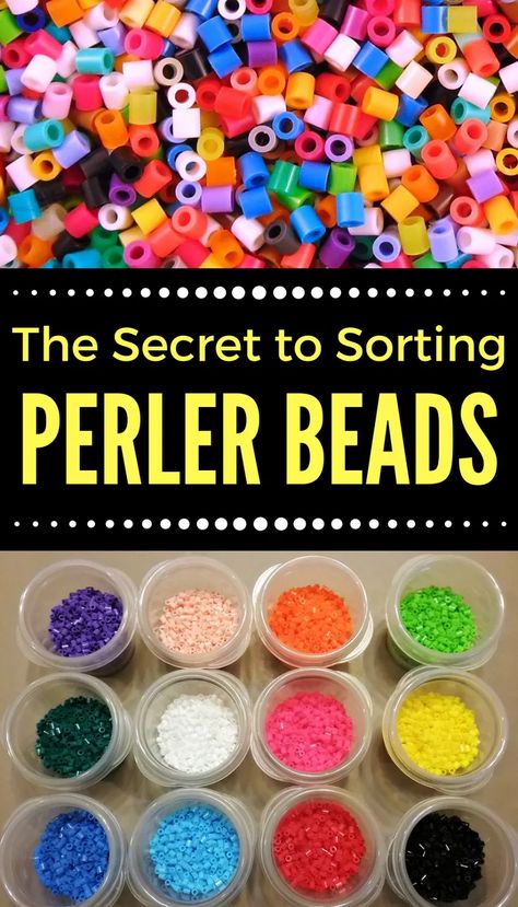 Fused Beads Patterns Ideas, Perler Bead Organizer, Happy Birthday Perler Beads, Perler Bead Collection, Perler Bead Storage, Things To Make With Perler Beads, Cool Perler Bead Patterns, Easy Perler Bead Patterns, Smoothie Straw