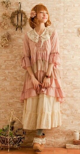 Mori Girl Fashion. Mori Kei Fashion, Neo Grunge, 일본 패션, Kei Fashion, Mori Fashion, Mori Kei, Mori Girl Fashion, Forest Girl, Romantic Outfit