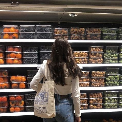 Grocery Aesthetic, Aesthetic Korean, Grocery Shopping, Grocery Store