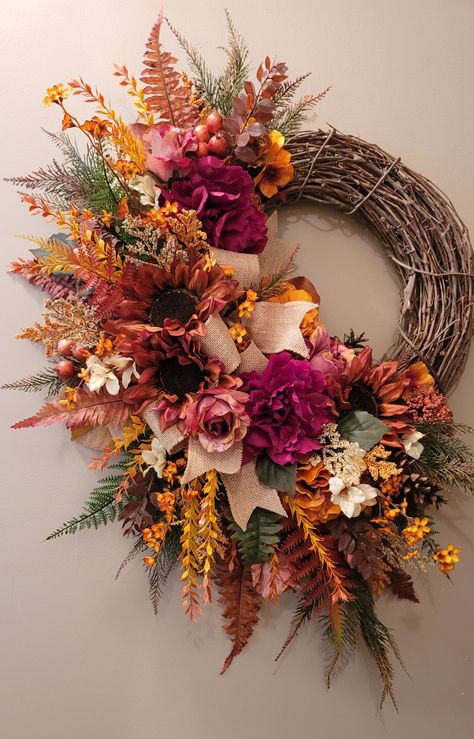 Pinecone Wreath Diy, Dog Room In Garage, Room In Garage, Wreath Diy Ideas, Bed Rooms Ideas Master, Fall Peonies, Branch Wreaths, Bed Rooms Ideas, Aesthetic Home Kitchen