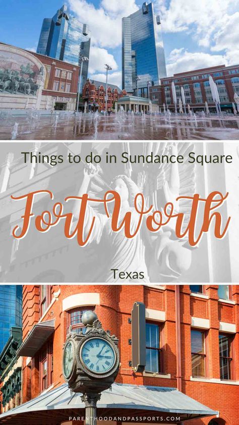 10 Fun Things To Do In Sundance Square | Downtown Fort Worth's Lively Entertainment District Fort Worth Texas Things To Do In, Dallas Fort Worth Texas Things To Do, Things To Do In Fort Worth Texas, Fort Worth Downtown, Downtown Fort Worth, Rooftop Dining, Guard Up, Texas City, Entertainment District