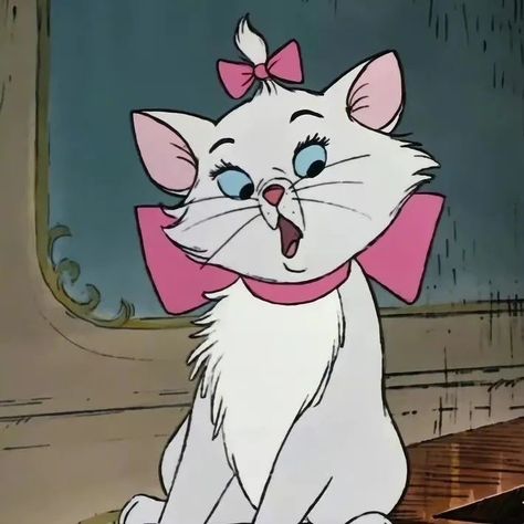 Madame Adelaide, Three Kittens, I Said What I Said, Marie Cat, Disney Cats, The Aristocats, Cat Illustrations, Disney Icons, Marie Aristocats